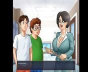 Summertime Saga part 1 - Massive Boobs Teacher Wants me at Her Office from mom son lama comic