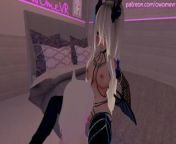 Lesbian Sex in Virtual Reality VRchat Erp OwO from vrchat cum for me joi