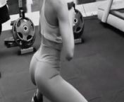 Candice Swanepoel toning her perfect body in the gym from hot south cleavege anaga