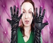 Asmr: My Very Old Vegan-leather Gloves (arya Grander) Sfw Sounding Fetish Video from arya sex w
