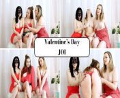 Valentine's Day JOI - Elle Eros, Hasmik JOI, Clara Dee from rise of eros inase scholar
