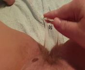 Training my hairy cunt. FMS dilator 50 mm from train hot mms