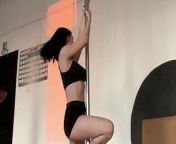 Hot 19yo TikToker Teen Pole Dance - NAUGHTY TIKTOK from sexy young pole dance