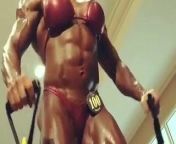 Hot Muscled Woman Greased With Oil from always clearsuper nudist hot oil massage