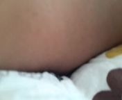 pussy slip, panty slip, gf shows her pussy lips and asshole from pussy lips massage