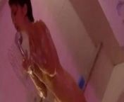 Asian actress in shower from asian actress