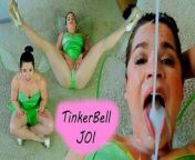 Tinker Bell JOI from tinker bel a casa