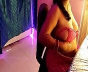 Sexy Bhabhi opens her clothes and shows her boobs to satisfy her sexual desire. from desi hot sexy bhabhi nude pics and videos pics 10 videos