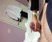 Cumming during waxing skincare from メンズ脱毛