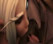 Draenei and Night Elf Sucking Orc Dick from night elf and orc creampie animation w sound