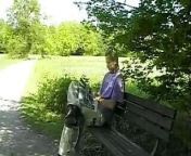 A thick German woman pleasing her man on a picnic from noman sex picrsc ru sex sexse com