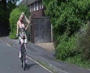 Horny Blonde Bicycler Gets Fucked By Mechanic from bike repair
