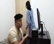 I TELL MY STEPBROTHER TO HELP ME WITH MY LAPTOP AND HE CHARGES ME WITH HARD SEX from भाई बहन सेकसी कह