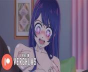 Oshi no Ko Hentai - Ai Hoshino Gets Lonely and starts Masturbating! from Хентай Наруто и аями