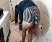 Gostosa lavando o banheiro from lavanya thepate pussy photo