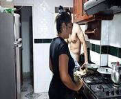 My stepmom gives me a delicious blowjob in the kitchen from indian aunty kitchen sextar plus tv actress aastha n