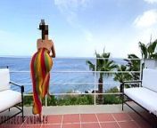 summer time: risky public balcony sex - projectsexdiary from summer time by affect3d