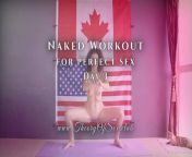 Day 3. Naked workout for perfect sex. Theory of Sex CLUB. from day fit