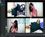 Girl and Big Boss have fun on Discord from big boss and big boobs
