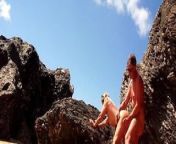 lisa and sparrow fuck at the beach from lisa ray nude sex