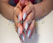 Long Nails Tapping JOI from house wife tap seens