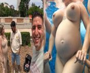 Hot Spanish PREGNANT MOM With Big Tits Gets Picked Up in Public - Mar Bella from antonio mallorca mermaid