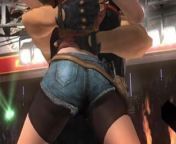 Dead Or Alive 5(DOA5)-Hitomi Bear Hug ryona from seed of the dead ryona