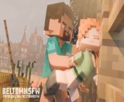 MINECRAFT SEX MOD STEVE FUCK ALEX - ANIMATION (BeltomNSFW) from brater and sester sex