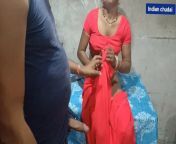 Hot Bhabhi in Red saree fucking with dever from timsy kanak hot bhabhi in red bra