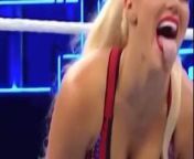 WWE - Lana AKA CJ Perry bent over cleavage from zoe perry nude fake