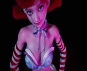 Red head girl with pigtails dancing- 3D Hentai from dancing 3d