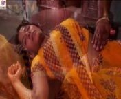 Oil massage from actress meenakshi hot navel oil massage scene hip