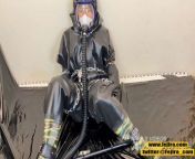 Fejira com Two vibrators are fitted into heavy duty latex clothing for masturbation from indian maid sex 3gpdeos com xvideos indian videos page 1
