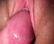 I fucked my teen stepsister, tight creamy pussy and close up cumshot from smell sex video