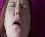 My Orgasm Face from amateur redhead with blue eyes gives sloppy head