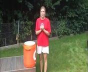 Nina Bott ALS Ice Bucket Challenge from ice bath challenge
