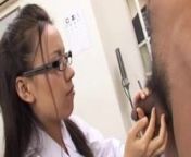 Nurse Shinobu Todaka Makes A Hot Blowjob To Her Patient from aunty mooku poodaka