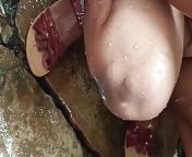 Hot Bathing Face Reveal - Queen4desi from desi hot bathing video