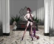 Li Sushang Honkai Impact Hentai MMD 3D Dance Bass Knight - user2756983 - Purple Wicks Color Edit Smixix from night cuples sex x