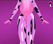Sexy Cow Girl Dancing + POV Sex (No Man Model) (3D HENTAI) from 3d hentai waldos crazy models ru nude