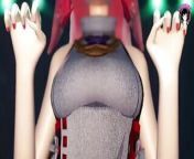 Genshin Impact - Yae Miko - Sexy Dance (3D HENTAI) from gender bender anime