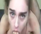 Pretty girl sucking cock from beauty girl sucking brotherinlws dick he com all over her