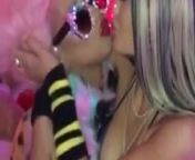 Christina Aguilera Kylie Jenner Sexy Kiss from kylie jenner porn music