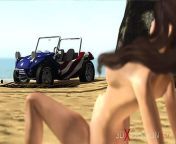 Hot sex! Sexy young woman gets fucked on the beach from sex sexy hot