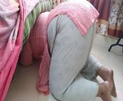 Indian sexy aunty gets stuck under the bed and after two days in a row her stepson helps her rough fuck from stuck under the bed and was fucked in a wet pussy