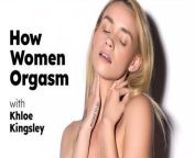 UP CLOSE - How Women Orgasm With Petite Blonde Khloe Kingsley! SOLO FEMALE MASTURBATION! FULL SCENE from orgasm female