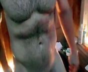 Cumming before dark: Slow mo Cum from gay solo
