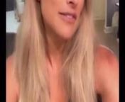 WWE Kelly Kelly (Barbie Blank) talking about foot fetishies from barbie blank nude nip slip wwe