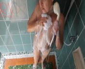 Nudist housekeeper Regina Noir washes in the shower with soap, naked maid shaves her pussy, brushes teeth. Voyeurist 2 from young brush nudist dash a russian little picsa little