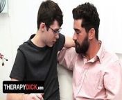 Therapy Dick - Young Twink Expresses His Sexual Desire To His Good Looking Doctor from perv therapy lucky stud bangs his hot stepdaughter april olsen and his milf doctor penny bar